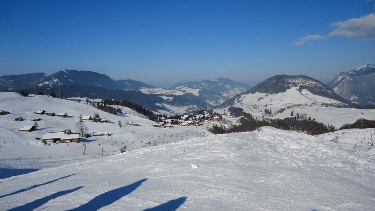 Appartement 5 Personnes Bellevaux Bagian luar foto